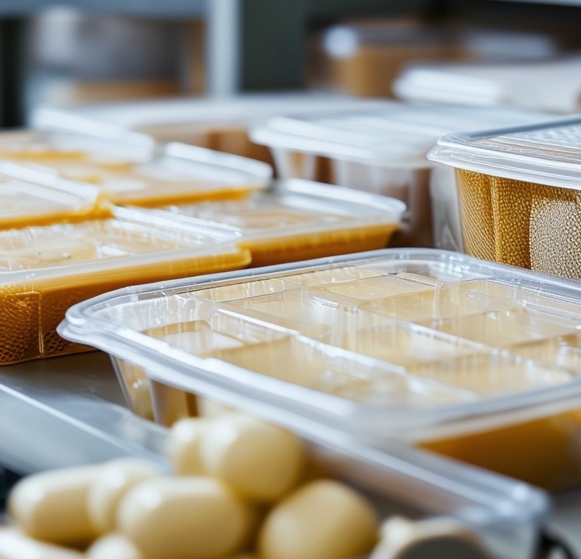 Lebensmittel - Verpackungsstationen