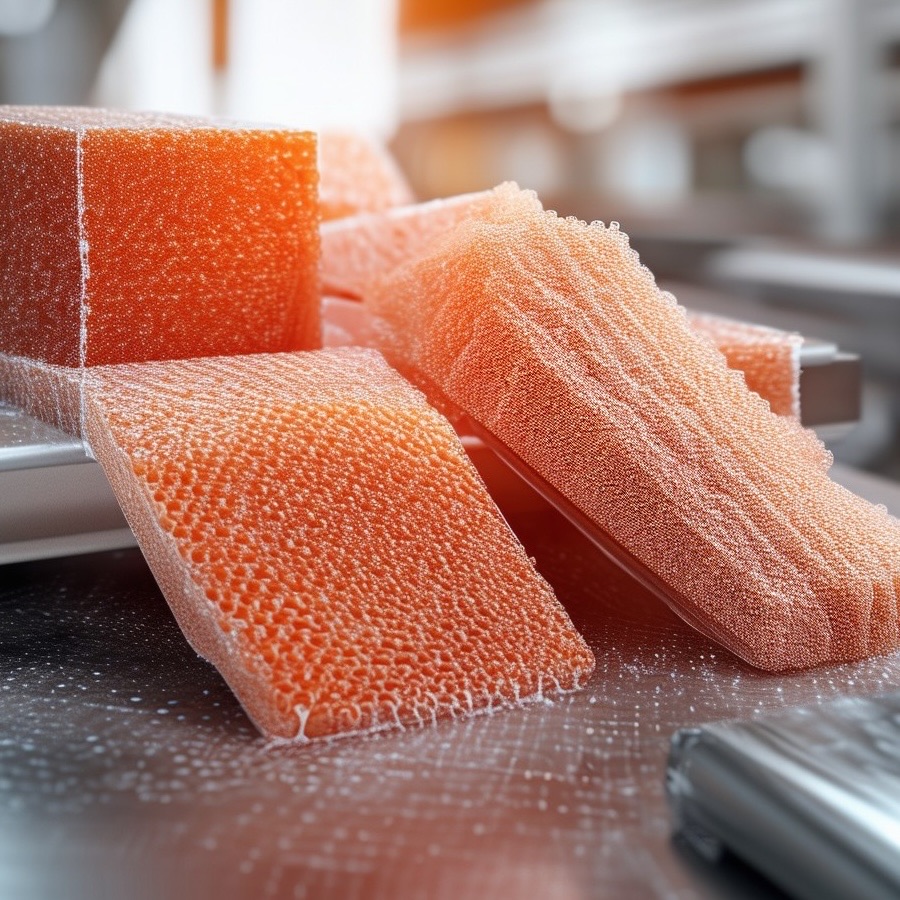 Materialentwicklung - Fertiges Material