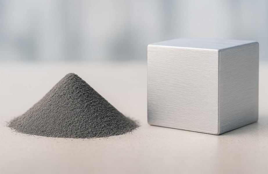 Keramikpartikel und Aluminium Keramikpartikel und Aluminium