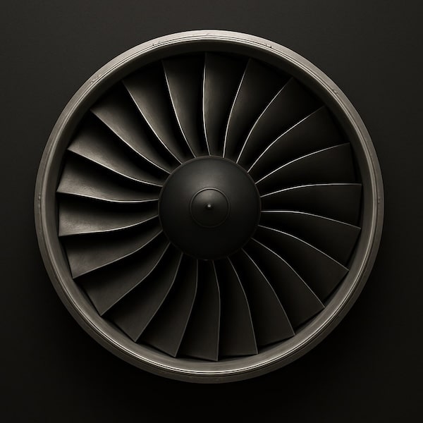 Flugzeugturbine Flugzeugturbine